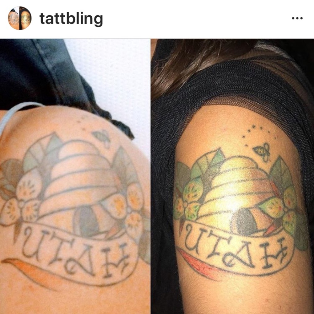 Gold Matte & Gold Glitter set.